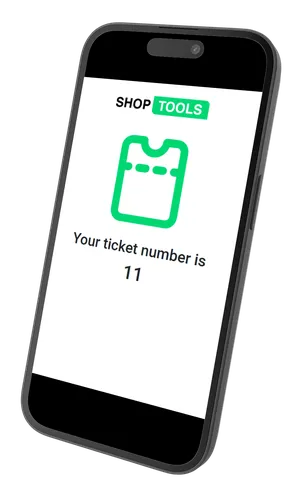 Shop Tools Ticket Number